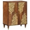vidaXL Buffet Marron 60 x 33 x 75 cm Bois de mangue massif