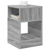 vidaXL Table d'appoint Gris Sonoma 30,5 x 30 x 45 cm Bois d'ing&eacute;nierie