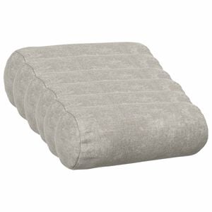 vidaXL Housse de coussin 6 pc HEERLEN Gris clair &Oslash; 15 x 40 cm