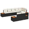 vidaXL Ensemble de canap&eacute; de jardin 8 pc 8-Nombre de places