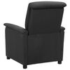 vidaXL Fauteuil de massage inclinable Gris foncé Tissu