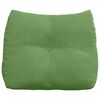 vidaXL Coussin de Dos Vert clair 60 x 24 x 50 cm Velours