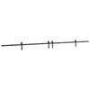 vidaXL Kit de quincaillerie de porte coulissante 400 cm acier noir