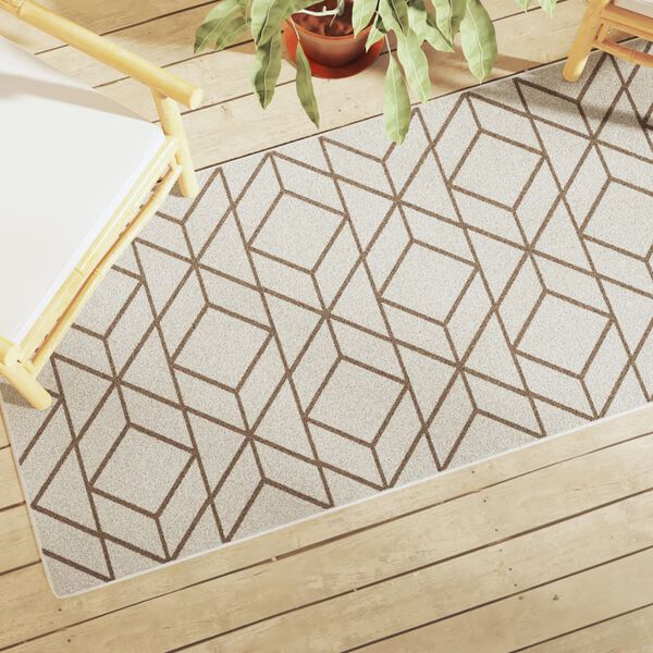 vidaXL Tapis int&eacute;rieur ext&eacute;rieur &agrave; poils courts 80x300 cm antid&eacute;rapant