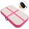 vidaXL Tapis gonflable de gymnastique avec pompe 60x100x20 cm PVC Rose