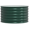 vidaXL Jardinière surélevée Vert 80 x 80 x 44 cm Acier