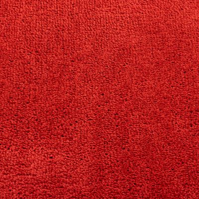 vidaXL Tapis OVIEDO à poils courts rouge 300x400 cm