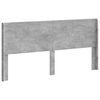 vidaXL T&ecirc;te de lit Gris b&eacute;ton Bois d'ing&eacute;nierie