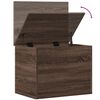 vidaXL Bo&icirc;te de rangement ch&ecirc;ne marron 60x42x46 cm bois d'ing&eacute;nierie