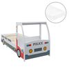 vidaXL Lit voiture de police avec matelas pour enfants 90x200cm 7 Zone