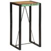 vidaXL Table de bar 60x55x110 cm bois massif de récupération