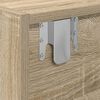 vidaXL Meubles TV 2 pcs chêne sonoma 60x31x25,5 cm bois d'ingénierie