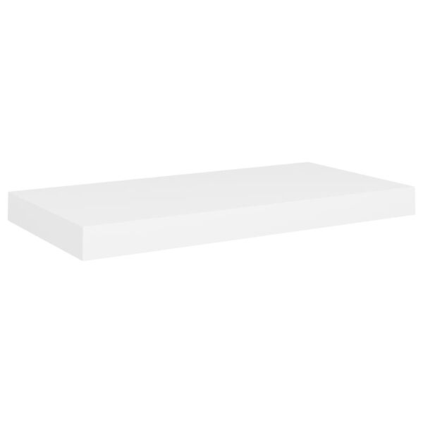 vidaXL Étagères murales flottantes 2 pcs blanc 50x23x3,8 cm MDF