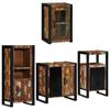 vidaXL Ensemble de mobilier de salle de bain 4 pcs Bois massif recyclé