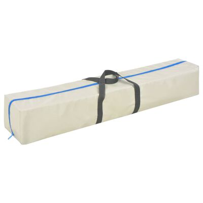 vidaXL Tapis gonflable de gymnastique avec pompe 500x100x10cm PVC Bleu