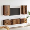 vidaXL Ensemble meuble TV 4 pcs Bois Ancien Bois d'ing&eacute;nierie
