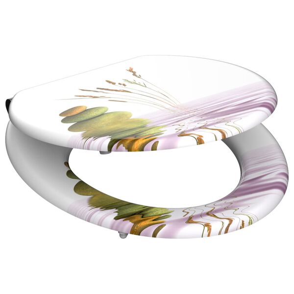 SCH&Uuml;TTE Si&egrave;ge de toilette avec fermeture en douceur BALANCE MDF