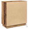 vidaXL Buffet LED Bois ancien 71 x 34,5 x 75 cm Bois d'ingénierie
