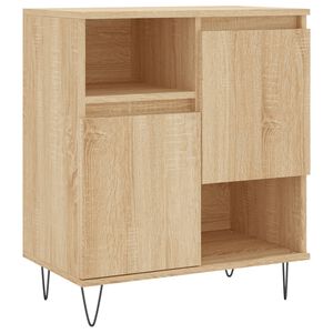 vidaXL Buffet Ch&ecirc;ne sonoma 60x35x70 cm Bois d'ing&eacute;nierie