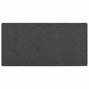 vidaXL Tapis Couloir Gris fonc&eacute; 100 x 200 cm 100% Polypropyl&egrave;ne