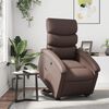 vidaXL Fauteuil inclinable marron similicuir