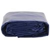 vidaXL B&acirc;che bleu 6x8 m 650 g/m&sup2;