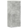 vidaXL Armoire murale de salle de bain TULUM Gris b&eacute;ton