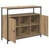 vidaXL Buffet Ch&ecirc;ne artisanal 100 x 35 x 80 cm Bois d'ing&eacute;nierie