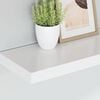 vidaXL &Eacute;tag&egrave;re murale flottante blanc 50x23x3,8 cm MDF