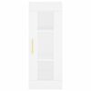vidaXL Armoire murale blanc 34,5x34x90 cm