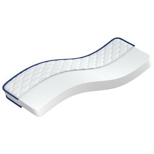 vidaXL Matelas en mousse à mémoire de forme 200 x 90 x 17 cm doux