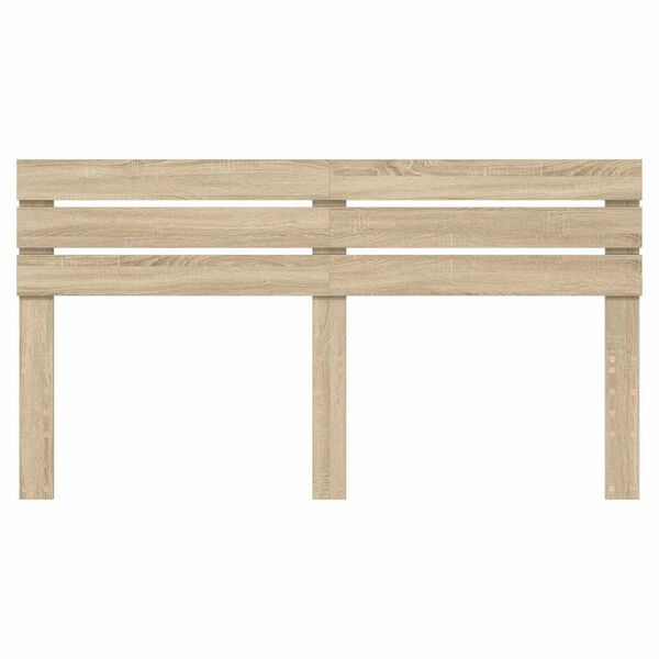 vidaXL T&ecirc;te de lit Ch&ecirc;ne Sonoma 200 cm Bois d'ing&eacute;nierie