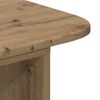 vidaXL Table console Ch&ecirc;ne artisanal 93 x 40 x 75 cm Bois d'ing&eacute;nierie