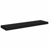 vidaXL &Eacute;tag&egrave;res murales flottantes 4 pcs noir 90x23,5x3,8 cm MDF