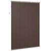 vidaXL Store V&eacute;nitien Marron fonc&eacute; avec motif 213 x 150 cm PVC