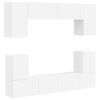 vidaXL Ensemble meuble TV 5 pc Blanc Bois d'ing&eacute;nierie