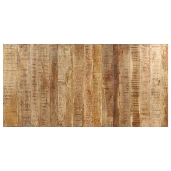 vidaXL Table de salle &agrave; manger 200x100x76 cm Bois de manguier solide