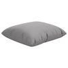 vidaXL Coussins décoratifs lot de 4 gris 50x50 cm tissu
