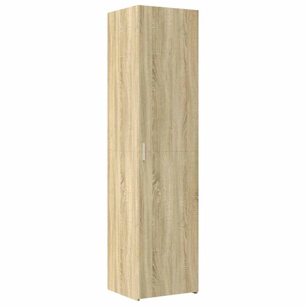 vidaXL Buffet haut ch&ecirc;ne sonoma 45x42,5x185 cm bois d'ing&eacute;nierie