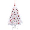 vidaXL Sapin de No&euml;l Artificiel &agrave; Branches Articul&eacute;es Blanc 120 cm