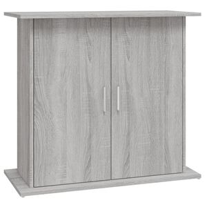 vidaXL Support pour aquarium sonoma gris 81x36x73 cm bois d'ing&eacute;nierie