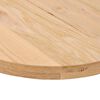 vidaXL Dessus de table 140x60x4 cm bois de ch&ecirc;ne massif ovale