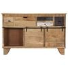vidaXL Buffet 140x38x90 cm Bois de manguier massif