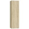 vidaXL Ensemble de meubles TV 5 pcs Ch&ecirc;ne sonoma Bois d'ing&eacute;nierie