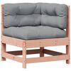 vidaXL Salon de jardin 8 pcs avec coussins bois massif douglas