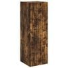 vidaXL Cabinet de Salle de Bain Mural Ch&ecirc;ne fum&eacute; 33 x 34,5 x 100 cm