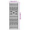 vidaXL Tapis d'ext&eacute;rieur ARAKIL noir 80x250 cm PP