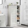 vidaXL Armoire de salle de bain avec porte VIGO Blanc et Blanc Antique