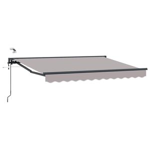 vidaXL Auvent r&eacute;tractable &eacute;lectrique 3 x 2,5 m