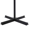 vidaXL Parasol de jardin avec base portable terre cuite